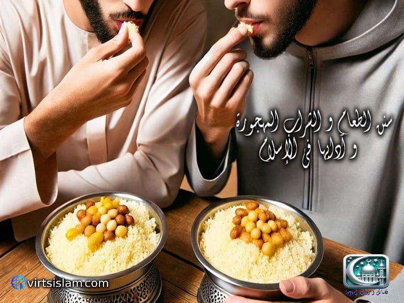 سنن الطعام و الشراب المهجورة و آدابها في الإسلام 1 سنن الطعام و الشراب المهجورة و آدابها في الإسلام