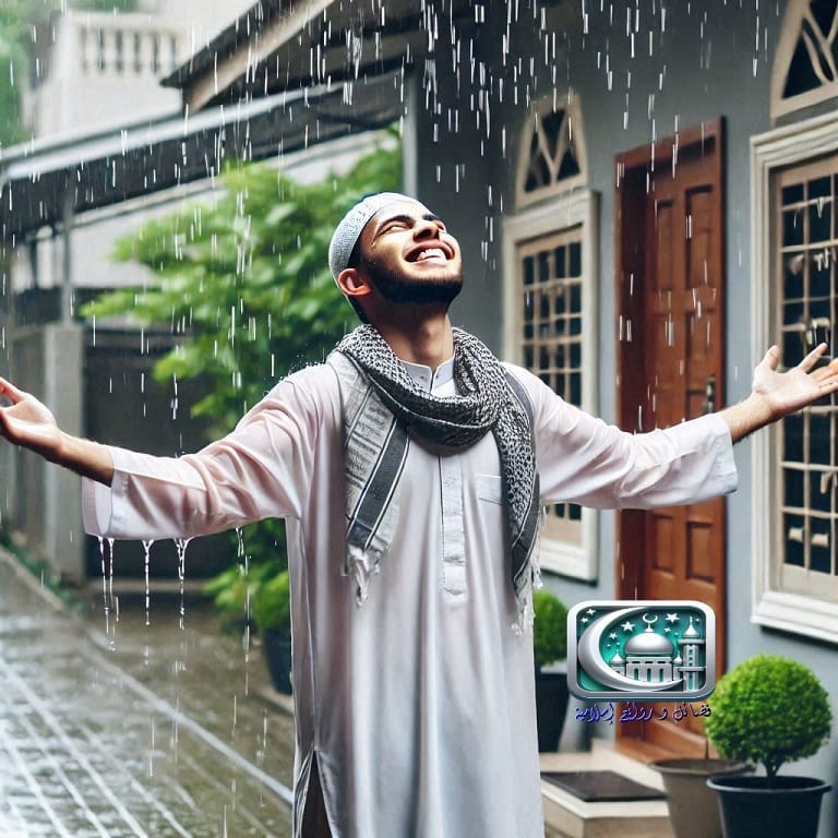 سنن نزول المطر المهجورة في الدعاء وأهمية التذكير بها 3 أهمية أدعية النبي في سنن نزول المطر